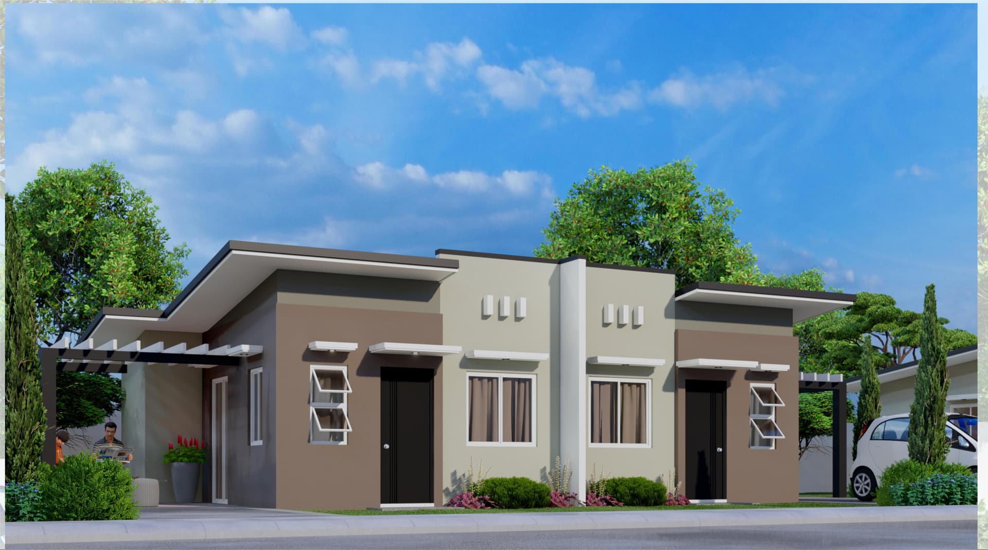 FOR SALE! 2BR Bungalow House & Lot Duplex in Dos Hermanas Talisay-AP