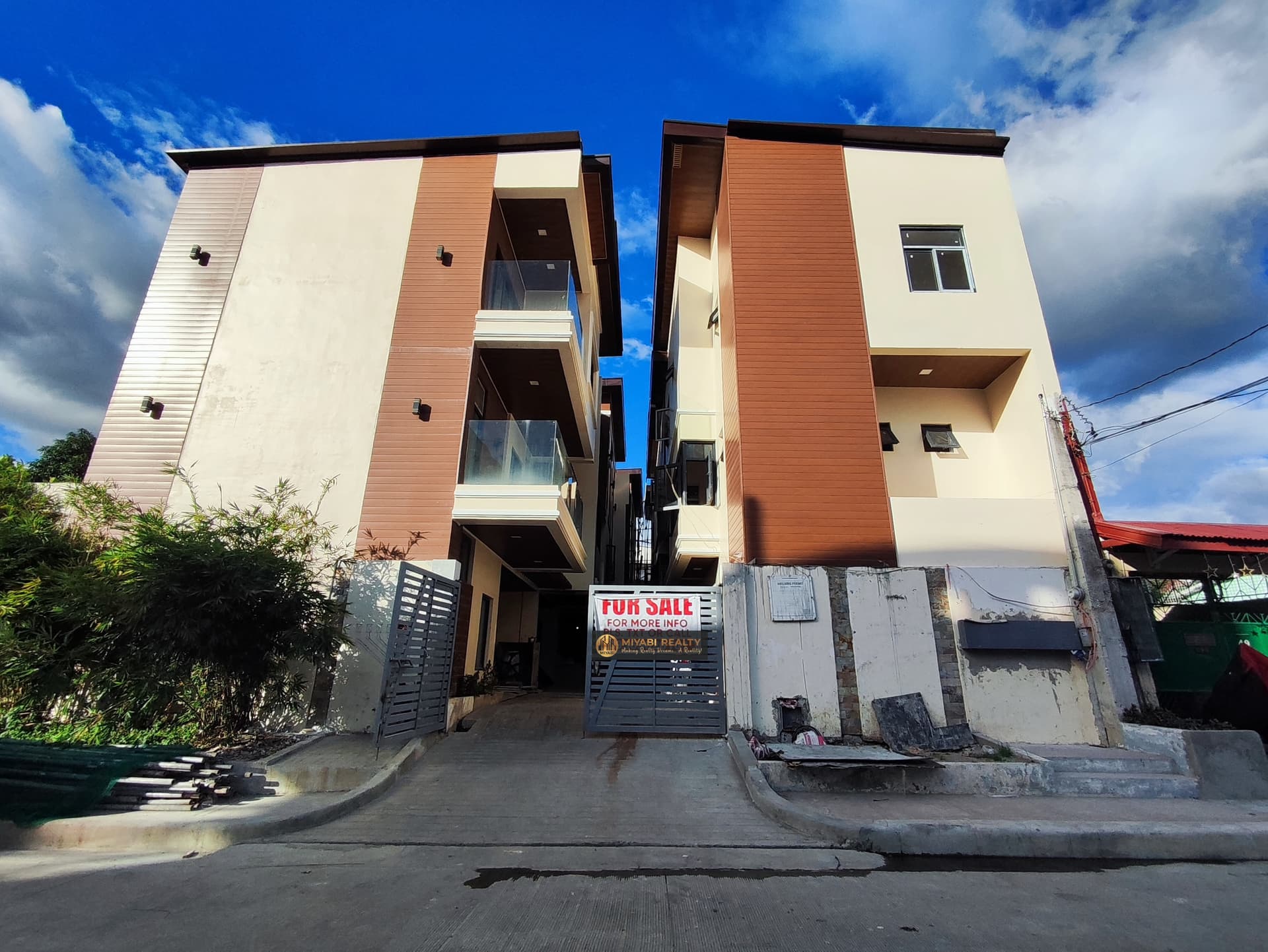 For Sale! Carmel 5 Tandang Sora Brandnew Townhouse with 3BR -AJCQ