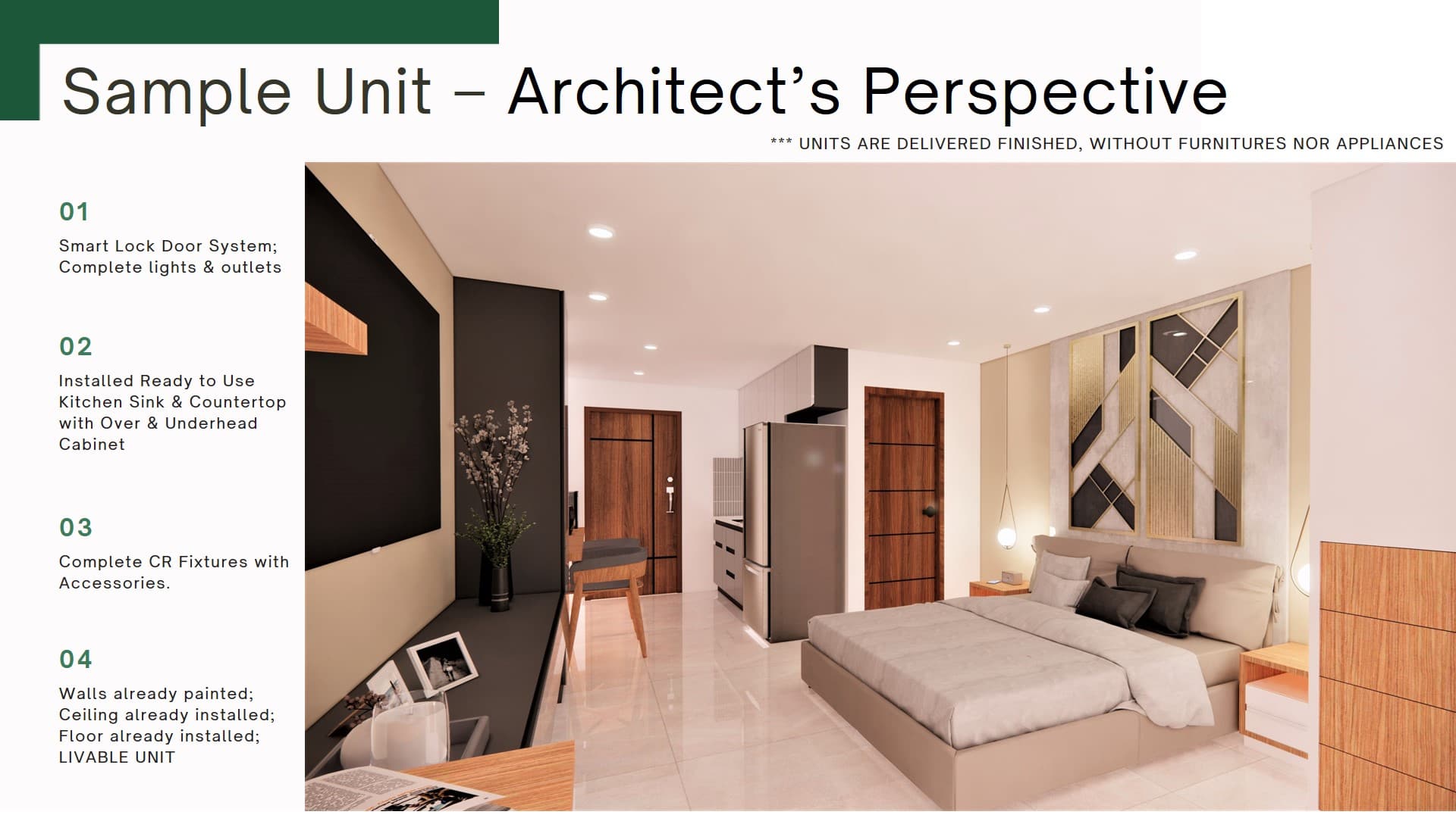 Preselling 1-Bedroom Condo w/ Roofdeck, Built in Cabinets, Standby Generator in the middle of Universities and Malls in Baguio City (General Luna)- CC