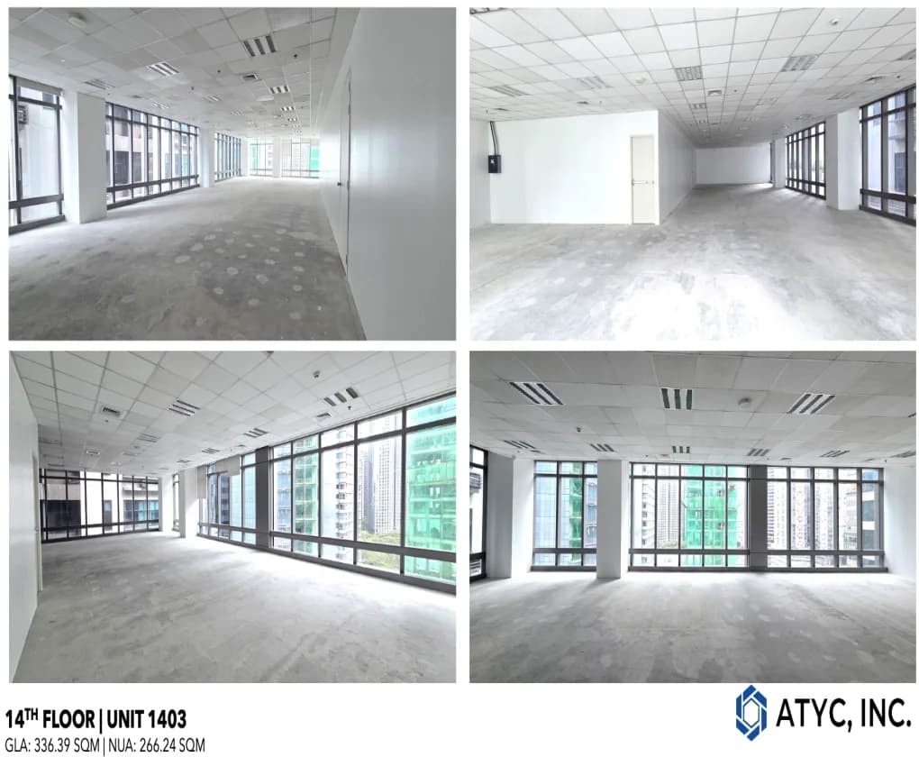 A.t. Yuchengco Centre | 336sqm Office Space for Rent in Taguig City