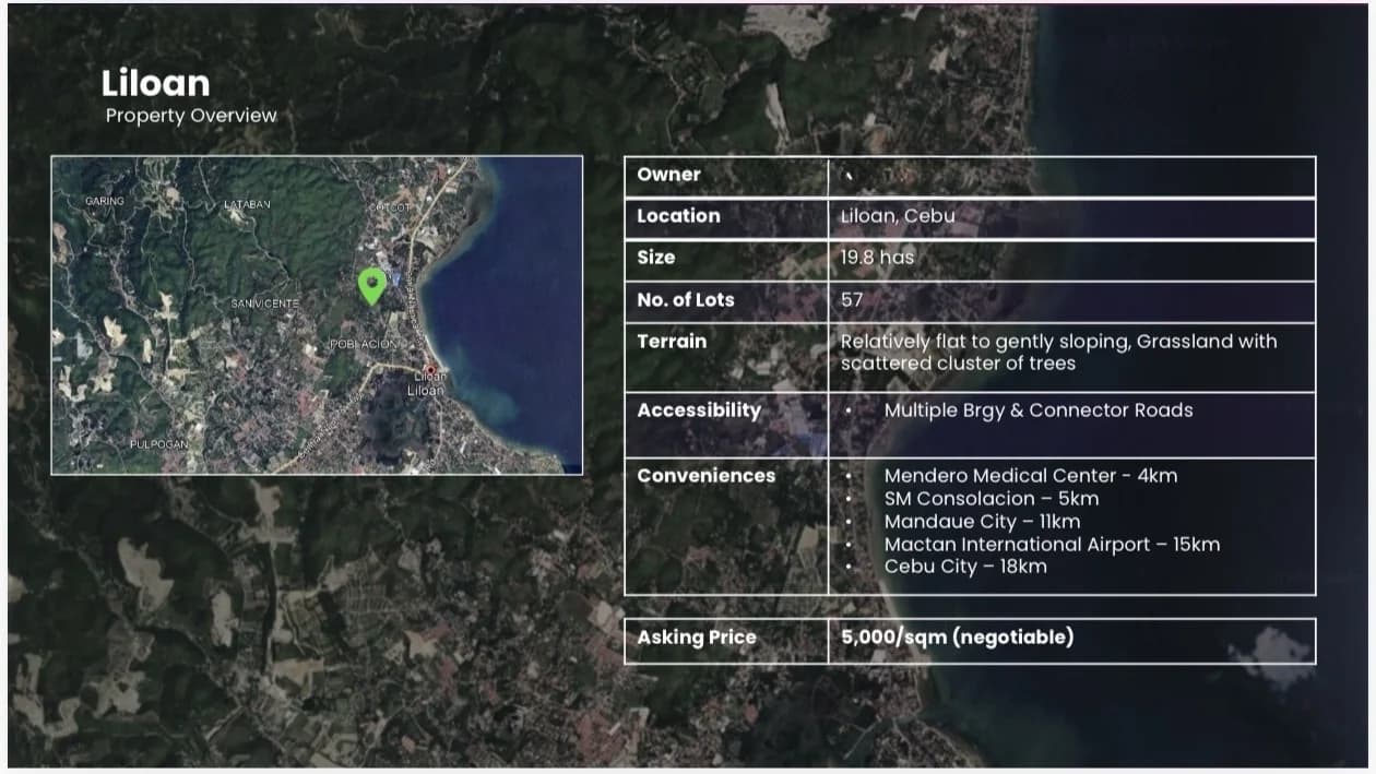 Liloan Cebu Commercial Lot | Lot for Sale in Cebu City