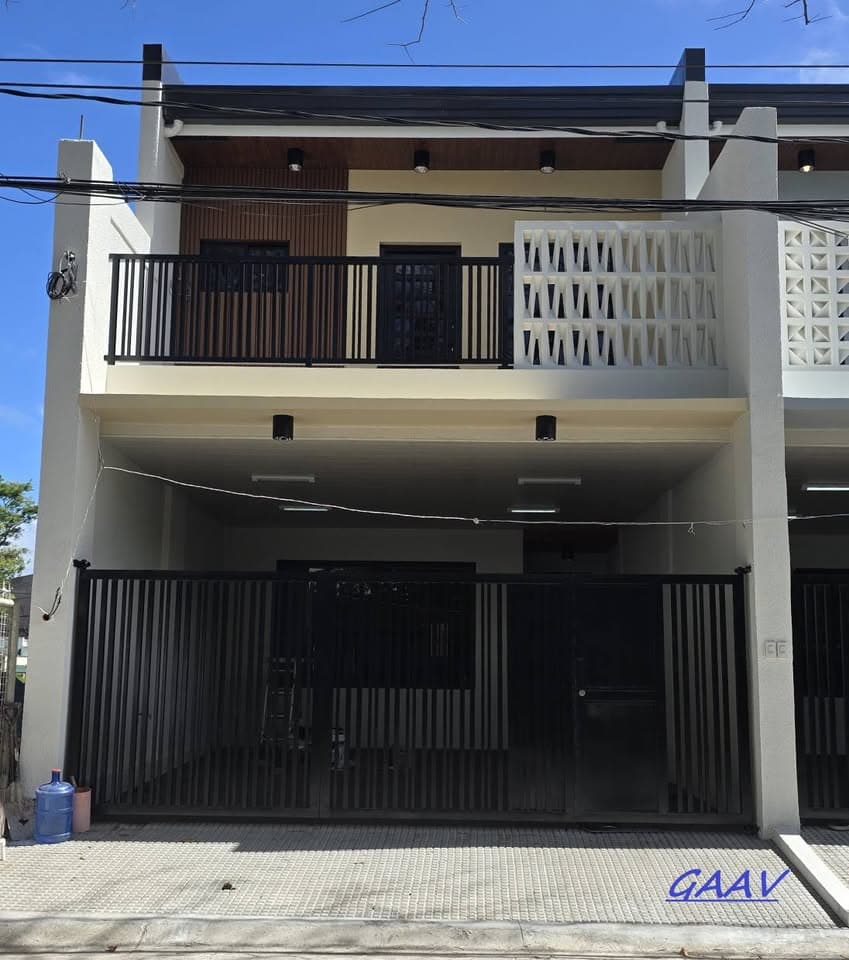Brandnew Duplex House for Sale in BF Resort Village Las Pinas 2 Carport - JB