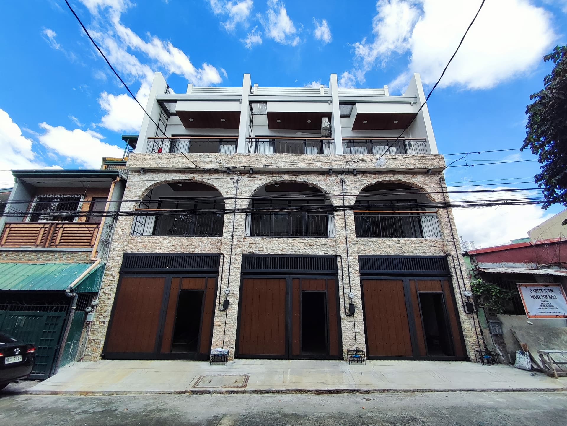For Sale! 3 Bedroom 2 Car Park Kamuning QC Brandnew Townhouse 21M -AJCQ