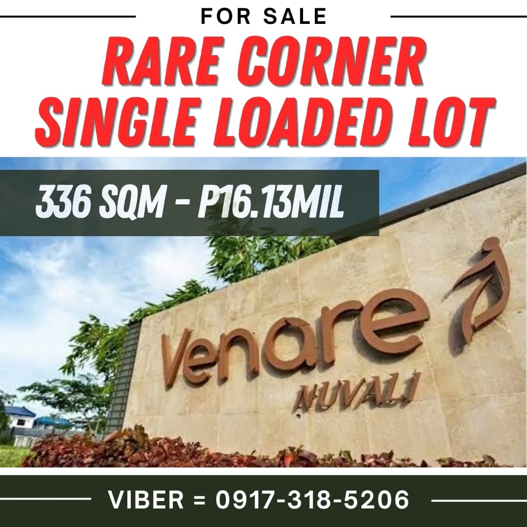 Rare Corner Single Loaded Venare Nuvali for sale