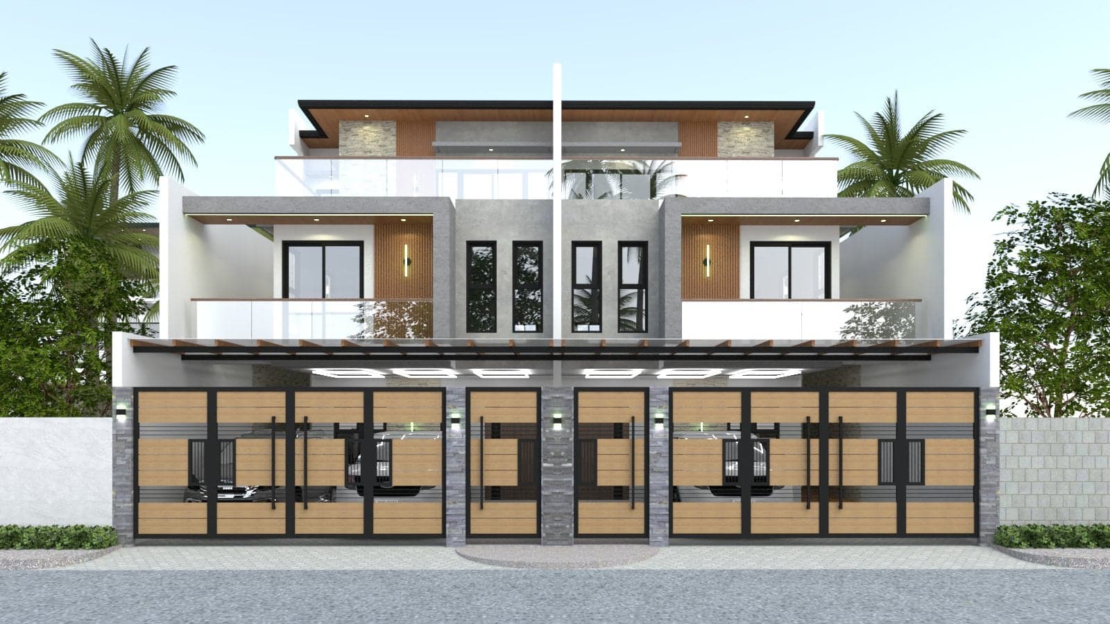 Three Storey Modern House and Lot for Sale in Pilar Village Las pinas-MD