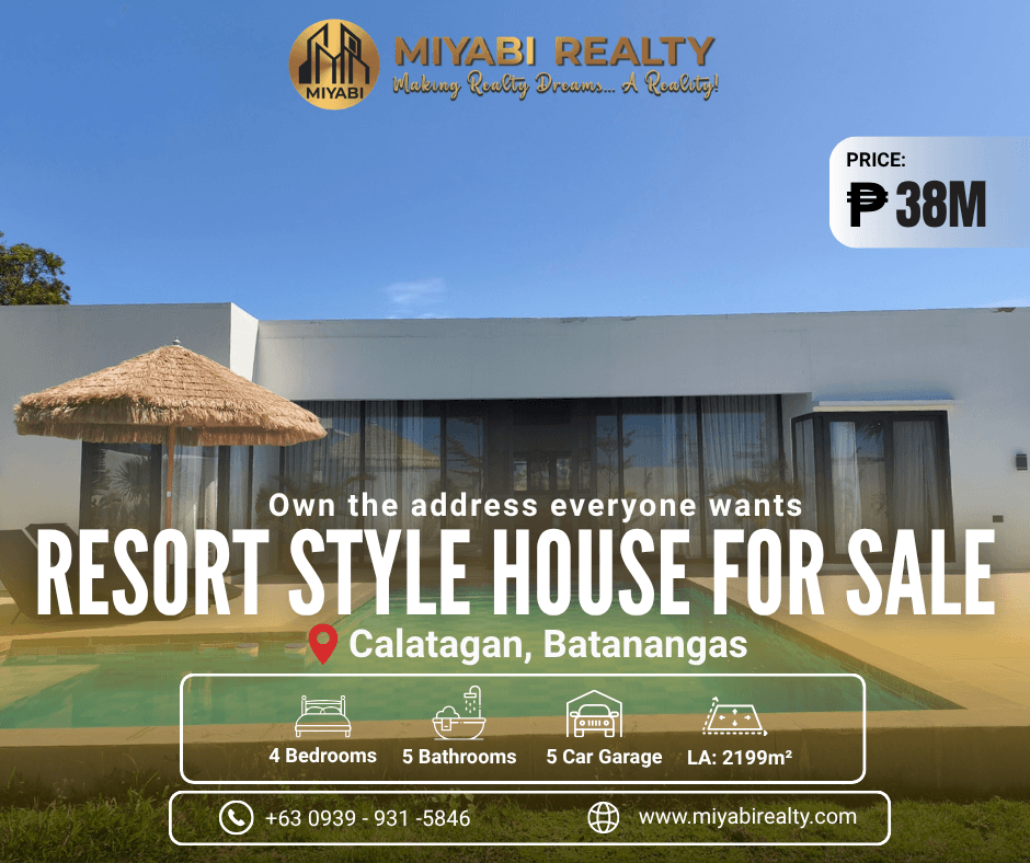 Brand New Resort Style House & Lot with Swimming Pool For Sale in Calatagan Batangas - LSS