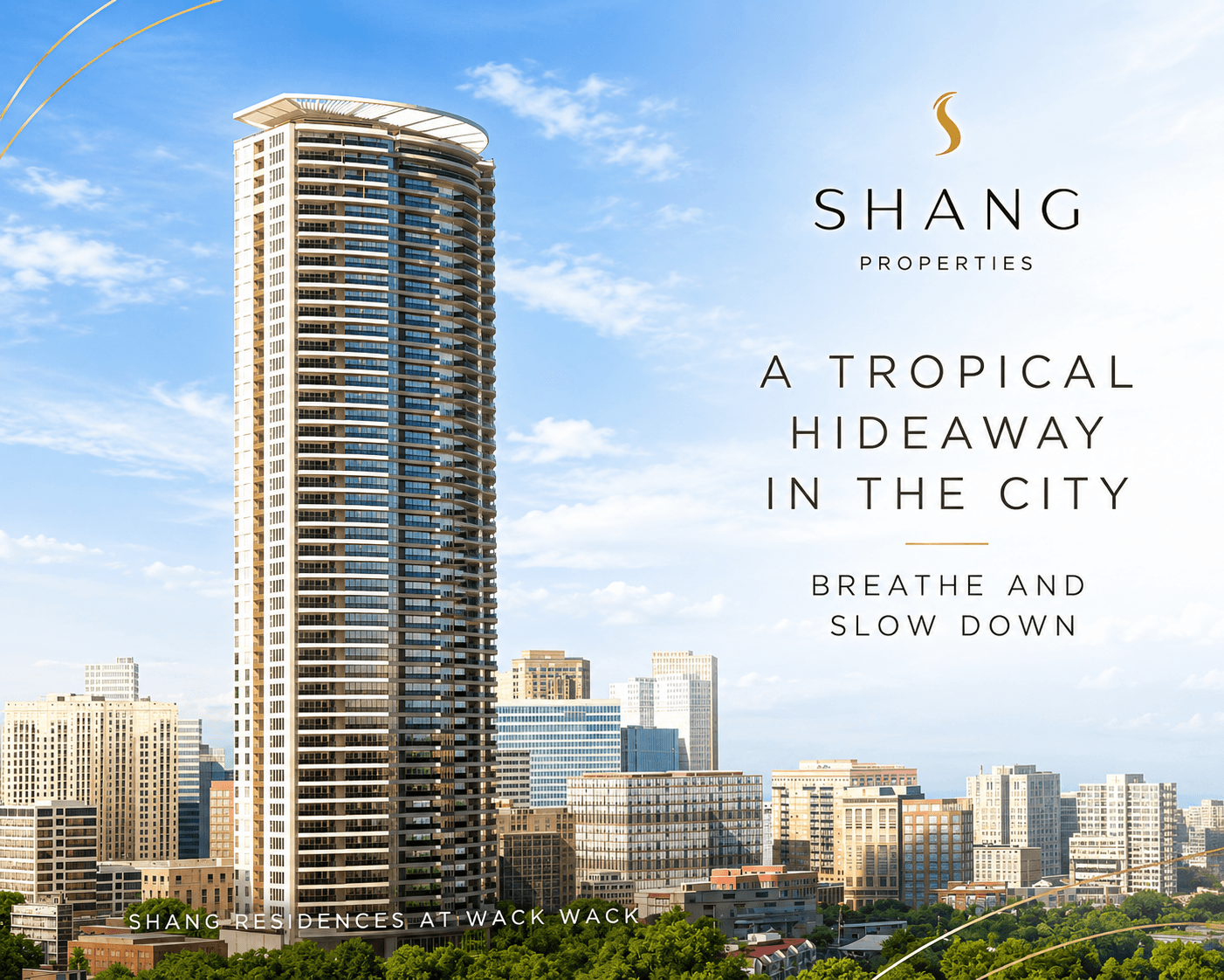 Shang Residences at Wack Wack | 3BR 231.17sqm Condo for Sale in Mandaluyong City
