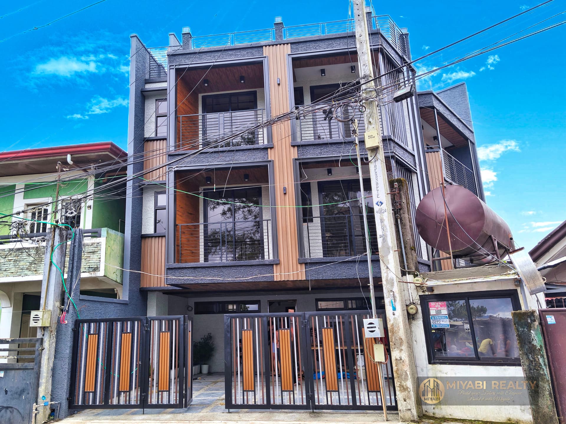 28M Brandnew 3-Storey House w/ Basement and Roofdeck near SLU Bakakeng For Sale in Bakakeng Sur Baguio City - LSS