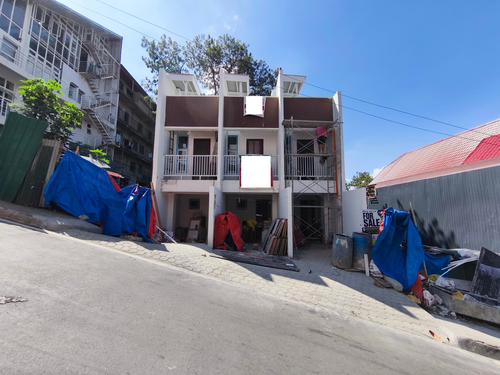 9.5M Brand New 2 Storey Commercial / Residential House & Lot with 3 Basement & Rooftop in Bakakeng Sur Baguio City - LSS