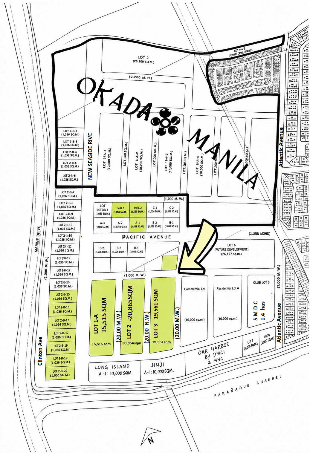 PRIME LOT FOR SALE IN OKADA VICINITY, PARANAQUE