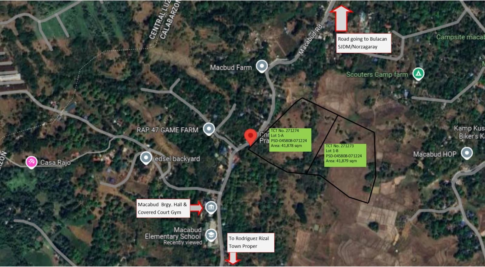 Rizal Montalban Rodriguez | 83757sqm Lot for Sale in Rizal