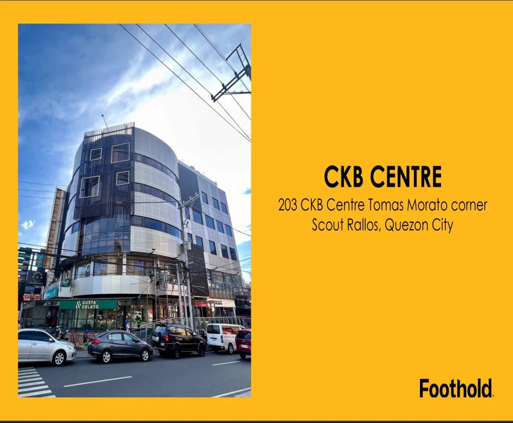 Ckb Centre | 29sqm Commercial Space for Rent in Quezon City