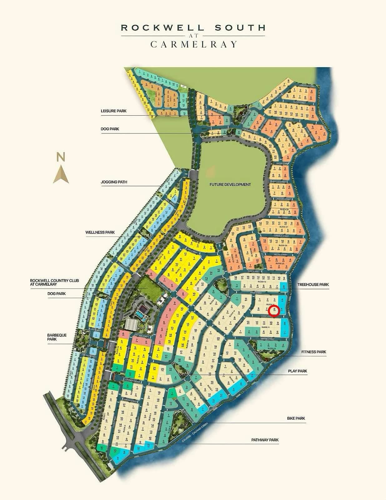 Rockwell South At Carmelray | Lot for Sale in Laguna