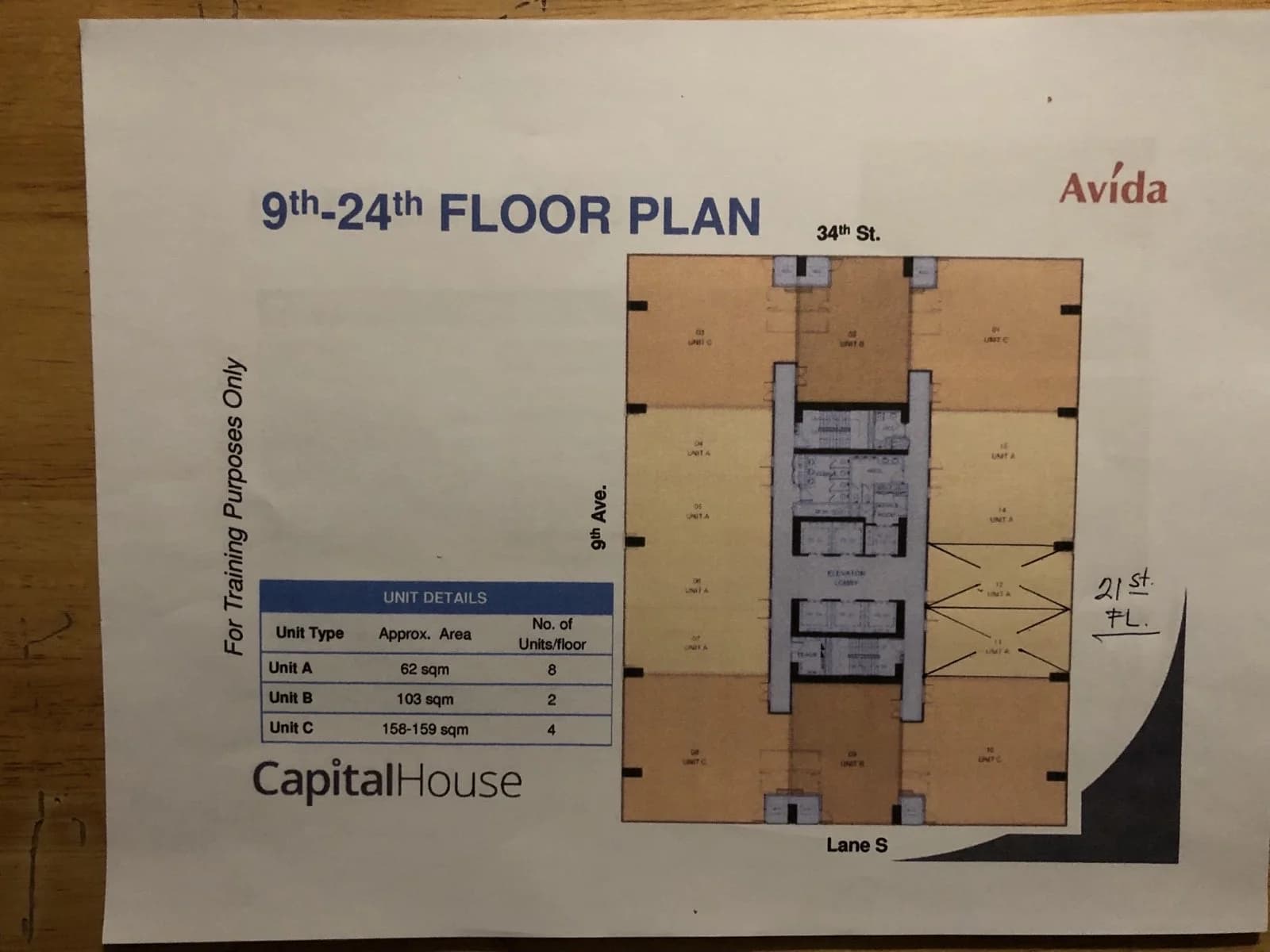 Capital House Office Space Bgc | 62sqm Office Space for Sale in Taguig City - Bgc