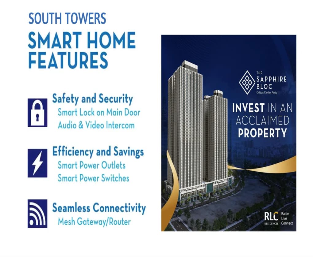 Saphire Bloc | 1BR 36sqm Condo for Sale in Pasig City