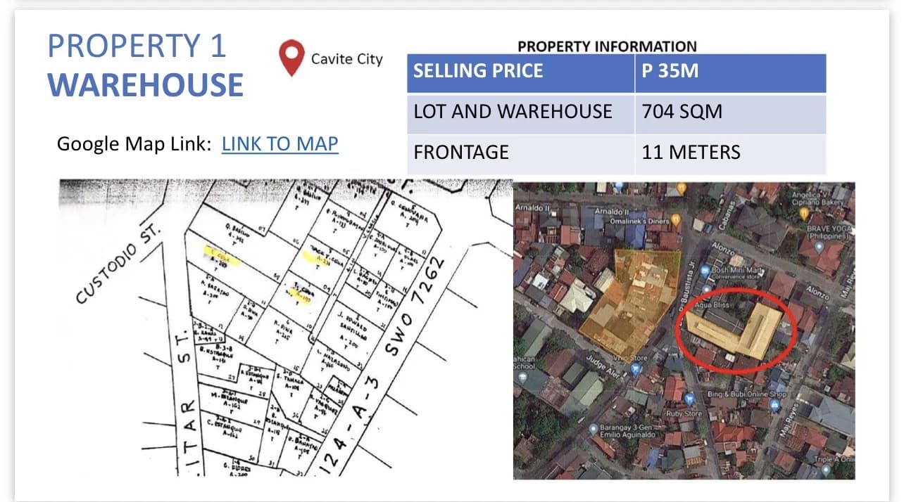 Warehouse | 704sqm Warehouse for Sale in Cavite