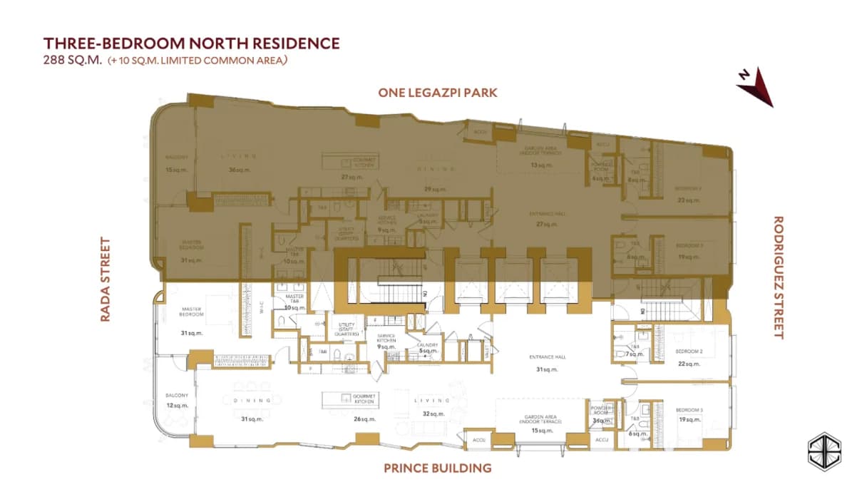 Eluria | 3BR 288sqm Condo for Sale in Makati City