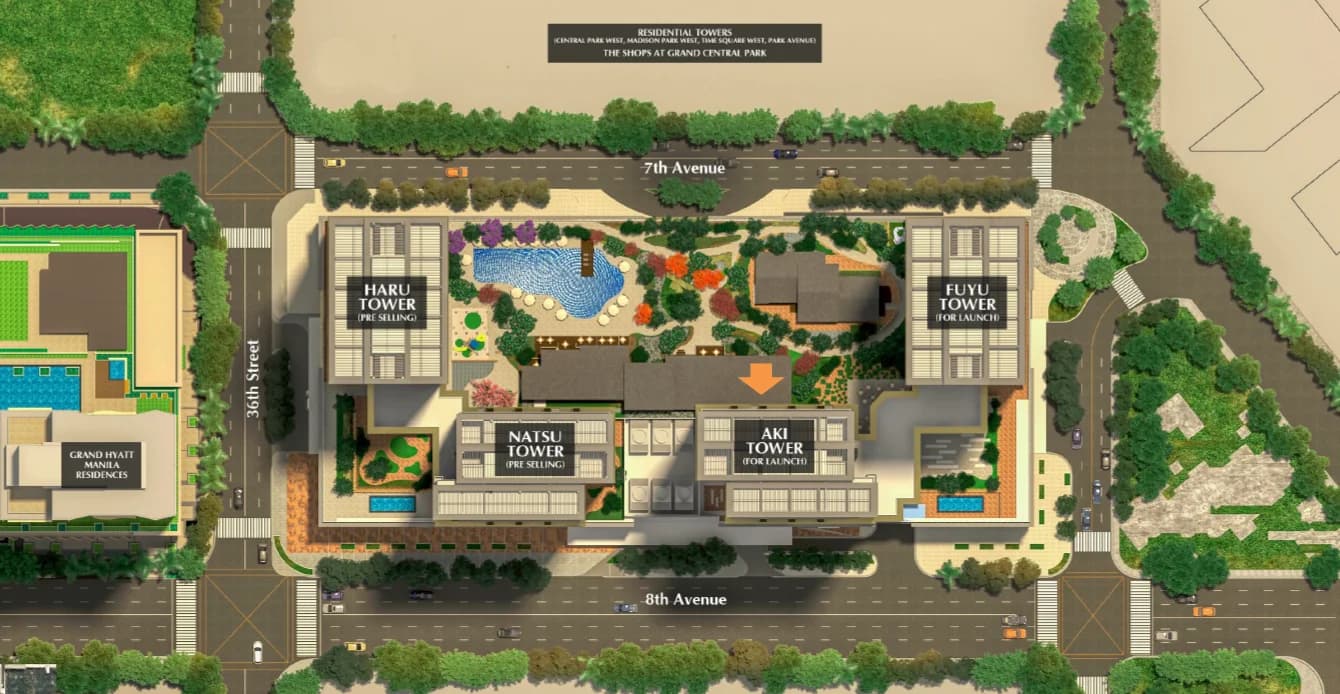 The Seasons Residences | 2BR 87sqm Condo for Sale in Taguig City - Bgc