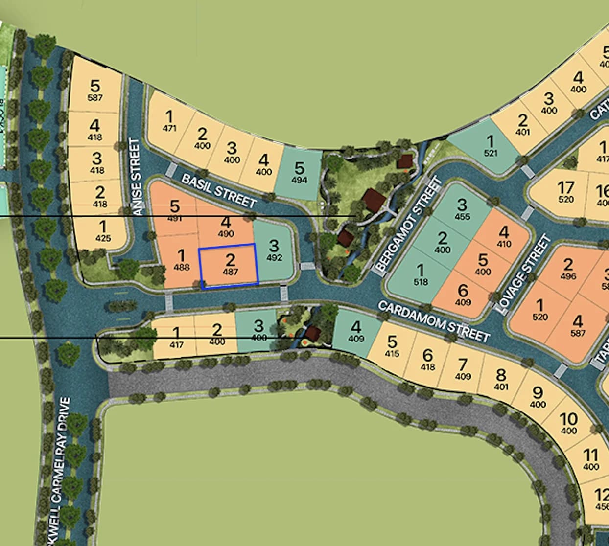 Rockwell South At Carmelray | Lot for Sale in Laguna