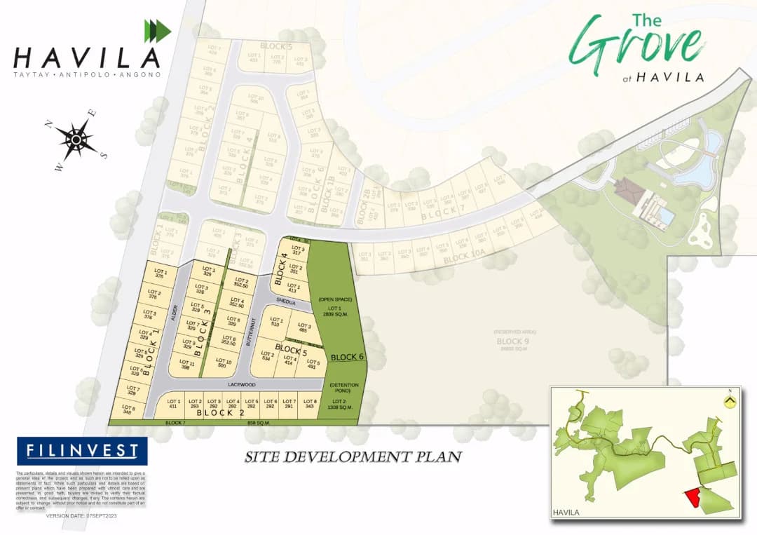 The Grove Of Havila | Lot for Sale in Rizal