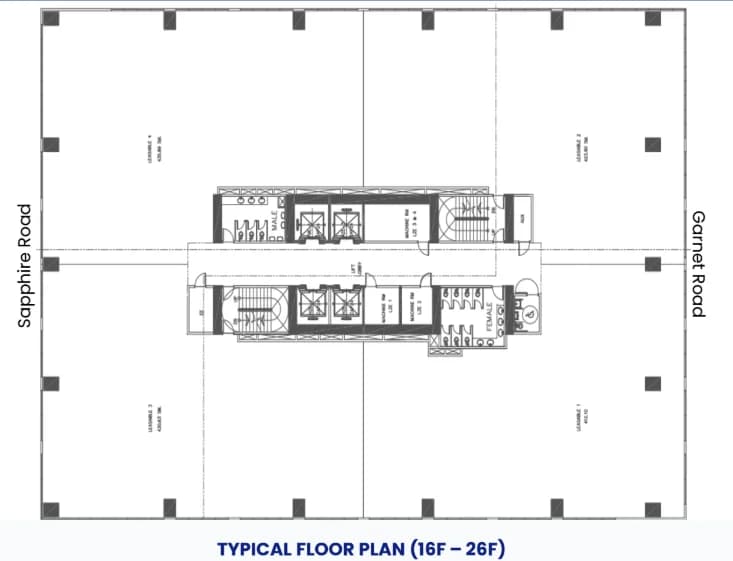 Cyberscape Alpha | 2034sqm Office Space for Rent in Pasig City