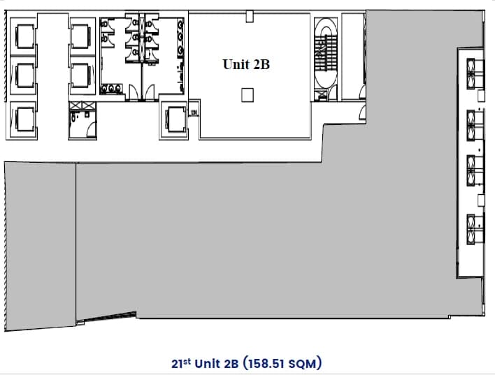 Robinsons Cybergate Center 3 | 159sqm Office Space for Rent in Mandaluyong City