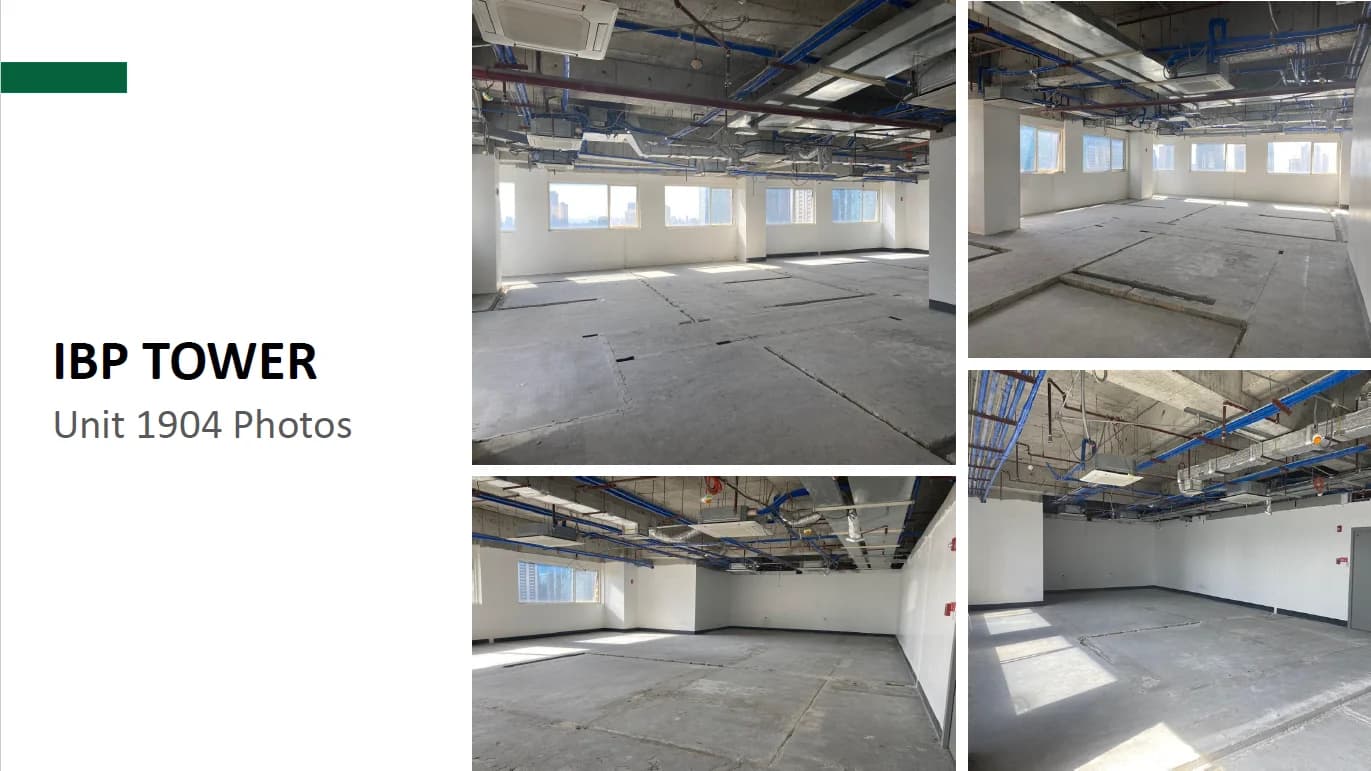Ibp Tower | 132sqm Office Space for Rent in Pasig City