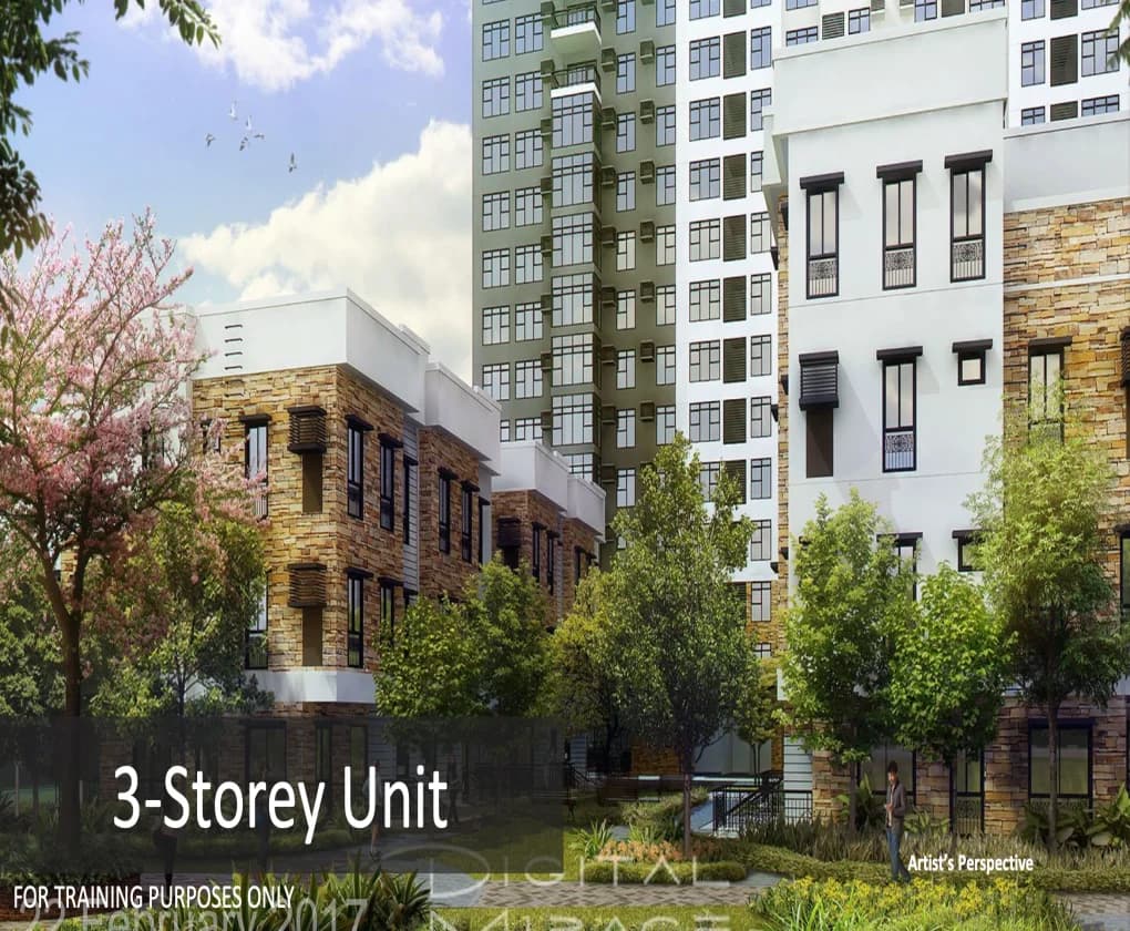 The Brownstones Villas At Portico | 3BR Townhouse for Sale in Pasig City