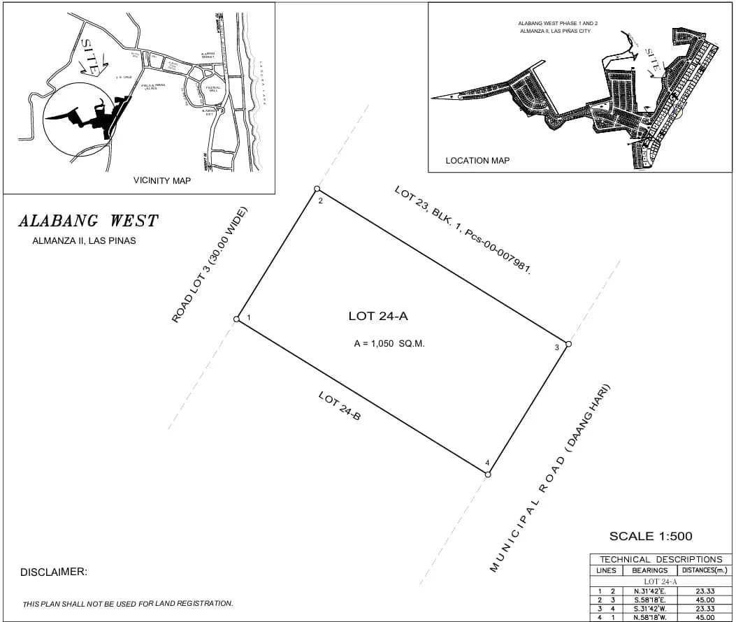 Alabang West Lot | Lot for Rent in Las Piñas City