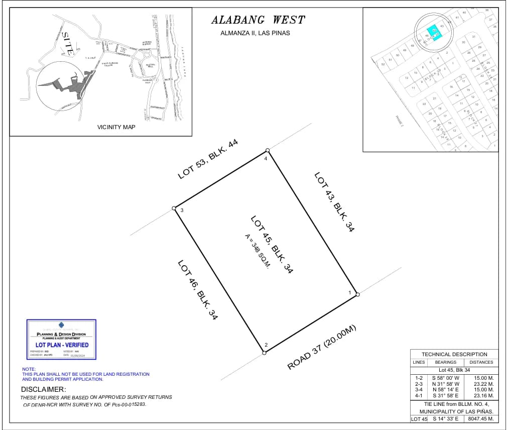 Alabang West | Lot for Sale in Las Piñas City