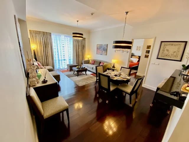 Raffles Residences | 1BR 90sqm Condo for Rent in Makati City - Legazpi Village