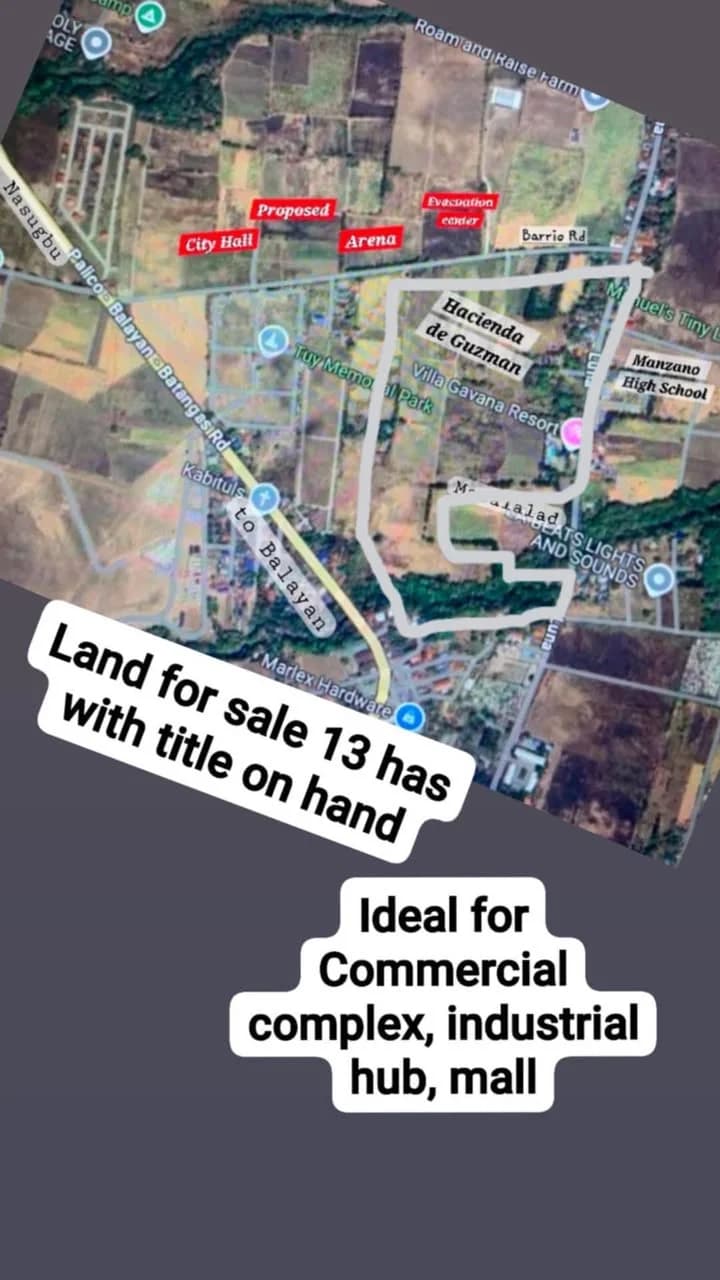 Sugar Cane Land | Lot for Sale in Batangas