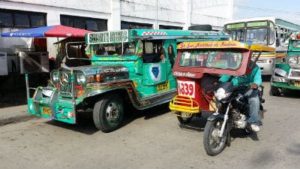 Jeepneys are used as public transport in Batangas.