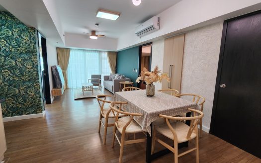 Newly Furnished 2-Bedroom Unit for Lease in West Veranda, Arca South – Garden View, Full Amenities!
